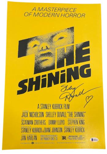 SHELLEY DUVALL SIGNED 12X18 PHOTO THE SHINING AUTHNETIC: SHELLEY DUVALL SIGNED 12X18 PHOTO THE SHINING AUTHNETIC AUTOGRAPH BECKETT COA Industry: Theater Object Type: Photo Original/Reproduction: Original Signed by: HUGH JACKMAN Movie: X-MEN Autograph Authen