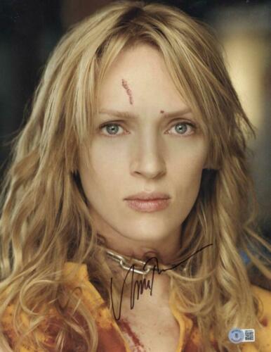 UMA THURMAN SIGNED 11X14 PHOTO KILL BILL AUTHENTIC: UMA THURMAN SIGNED 11X14 PHOTO KILL BILL AUTHENTIC AUTOGRAPH BECKETT COA Industry: Movies Object Type: Photograph Original/Reproduction: Original Signed by: UMA THURMAN Autograph Authentication: Becke