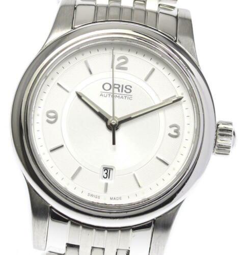 Oris Classic Date 7650-40 Automatic Stainless Silver: Oris Classic Date 7650-40 Automatic Stainless Silver Dial Ladies Watch Brand: Oris Type: Wristwatch Department: Womens The Mynt Guarantee: All items in this auction are guaranteed authentic and come w