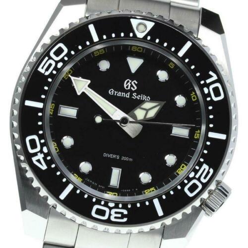 Seiko Grand Seiko SBGX335 / 9F61-0AL0 Divers 200m: Seiko Grand Seiko SBGX335 / 9F61-0AL0 Divers 200m Quartz Men's Black Brand: Seiko Department: mens Type: wristwatch The Mynt Guarantee: All items in this auction are guaranteed authentic and come with