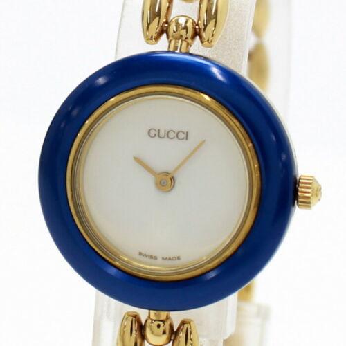 GUCCI Bangle Watch Ladies Watch SS White Dial 11/12 2: GUCCI Bangle Watch Ladies Watch SS White Dial 11/12 2 Brand: GUCCI Department: women Type: Watch The Mynt Guarantee: All items in this auction are guaranteed authentic and come with a 100% money-back