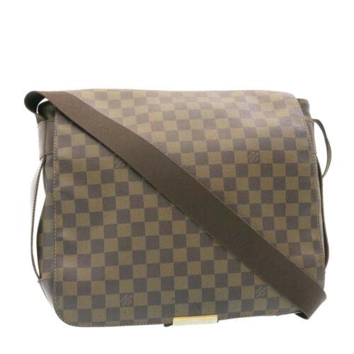 LOUIS VUITTON Damier Ebene Bastille Shoulder Bag N45258: LOUIS VUITTON Damier Ebene Bastille Shoulder Bag N45258 LV Brand: LOUIS VUITTON Style: Shoulder Bag Material: Damier Ebene Canvas Color: Damie Ebene Size: See Description Bag Height: 11.0inch(Approx) 