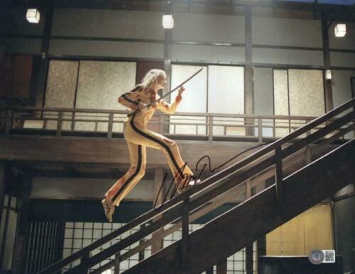 UMA THURMAN SIGNED 11X14 PHOTO KILL BILL AUTHENTIC: UMA THURMAN SIGNED 11X14 PHOTO KILL BILL AUTHENTIC AUTOGRAPH BECKETT COA Industry: Movies Object Type: Photograph Original/Reproduction: Original Signed by: UMA THURMAN Autograph Authentication: Becke