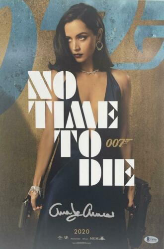 ANA DE ARMAS SIGNED 12X18 PHOTO JAMES BOND NO TIME TO: ANA DE ARMAS SIGNED 12X18 PHOTO JAMES BOND NO TIME TO DIE AUTOGRAPH BECKETT Industry: Movies Object Type: Photograph Original/Reproduction: Original Signed by: Ana De Armas Autograph Authentication: B