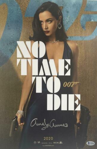 ANA DE ARMAS SIGNED 12X18 PHOTO JAMES BOND NO TIME TO: ANA DE ARMAS SIGNED 12X18 PHOTO JAMES BOND NO TIME TO DIE AUTOGRAPH BECKETT Industry: Movies Object Type: Photograph Original/Reproduction: Original Signed by: Ana De Armas Autograph Authentication: B