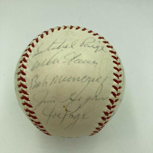 1948 Cleveland Indians World Series Champs Team Signed: 1948 Cleveland Indians World Series Champs Team Signed Baseball JSA Sport: Baseball-MLB Player: Satchel Paige Autograph Authentication: James Spence (JSA) Original/Reprint: Original Product: Ball Team