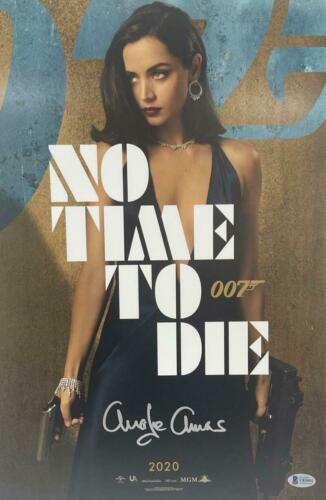ANA DE ARMAS SIGNED 12X18 PHOTO JAMES BOND NO TIME TO: ANA DE ARMAS SIGNED 12X18 PHOTO JAMES BOND NO TIME TO DIE AUTOGRAPH BECKETT Industry: Movies Object Type: Photograph Original/Reproduction: Original Signed by: Ana De Armas Autograph Authentication: B