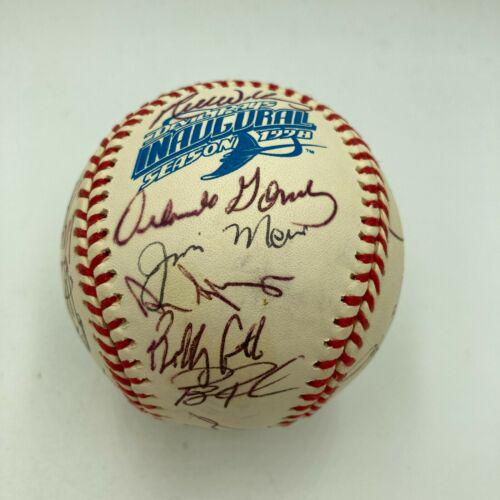 1998 Tampa Bay Devil Rays Inaugural Season Team Signed (1158M) on Jan 17, 2022 Mynt Auctions