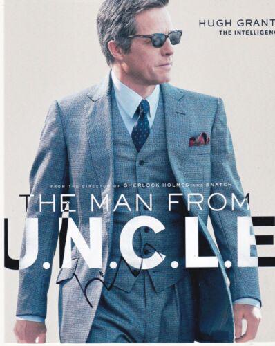 HUGH GRANT SIGNED 8X10 PHOTO MAN FROM U.N.C.L.E UNCLE: HUGH GRANT SIGNED 8X10 PHOTO MAN FROM U.N.C.L.E UNCLE AUTHENTIC AUTOGRAPH COA PLEASE NOTE: Framed Large or heavy Items do not have shipping costs included. The exact shipping cost will be added to you