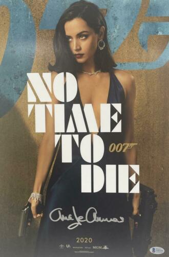 ANA DE ARMAS SIGNED 12X18 PHOTO JAMES BOND NO TIME TO: ANA DE ARMAS SIGNED 12X18 PHOTO JAMES BOND NO TIME TO DIE AUTOGRAPH BECKETT Industry: Movies Object Type: Photograph Original/Reproduction: Original Signed by: Ana De Armas Autograph Authentication: B