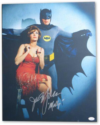 Jill St. John Autographed 16X20 Stretched Canvas Photo: Jill St. John Autographed 16X20 Stretched Canvas Photo Batman Molly JSA Object Type: Photograph Industry: Television Original/Reproduction: Original Autograph Authentication: James Spence (JSA) Player