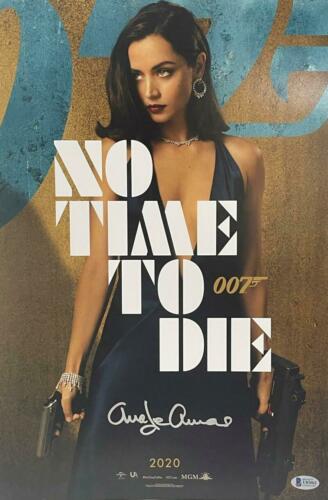 ANA DE ARMAS SIGNED 12X18 PHOTO JAMES BOND NO TIME TO: ANA DE ARMAS SIGNED 12X18 PHOTO JAMES BOND NO TIME TO DIE AUTOGRAPH BECKETT Industry: Movies Object Type: Photograph Original/Reproduction: Original Signed by: Ana De Armas Autograph Authentication: B
