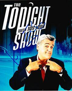 JAY LENO SIGNED 8X10 PHOTO AUTHENTIC AUTOGRAPH NBC THE: JAY LENO SIGNED 8X10 PHOTO AUTHENTIC AUTOGRAPH NBC THE TONIGHT SHOW COA PLEASE NOTE: Framed Large or heavy Items do not have shipping costs included. The exact shipping cost will be added to your invo