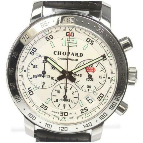 Chopard Mille Miglia Chronograph 16/8932 Automatic Mens: Chopard Mille Miglia Chronograph 16/8932 Automatic Mens Brand: Chopard Type: Wristwatch Department: Mens The Mynt Guarantee: All items in this auction are guaranteed authentic and come with a 100% mon