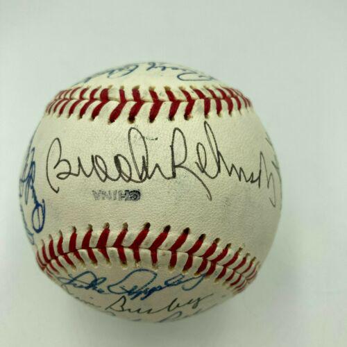 Hall Of Fame Multi Signed Cracker Jack Old Timers Game Jan 26, 2022