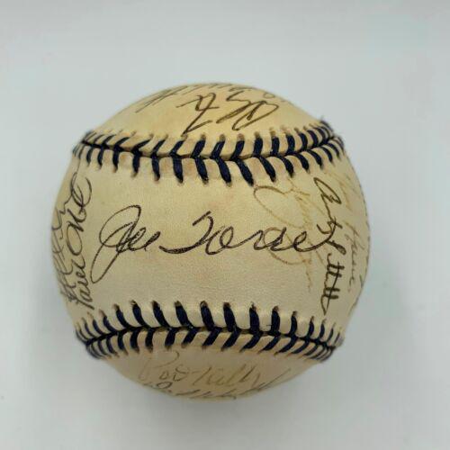 1996 Yankees WS Champs Team Signed Mickey Mantle Day: 1996 Yankees WS Champs Team Signed Mickey Mantle Day Baseball W/ Derek Jeter Autograph Authentication: James Spence (JSA) Team: New York Yankees Product: Ball Original/Reprint: Original Sport: Basebal
