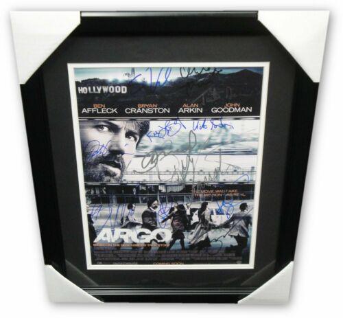 Argo Cast Signed 11x14 Photo By 12 Ben Affleck Bryan: Argo Cast Signed 11x14 Photo By 12 Ben Affleck Bryan Cranston John Goodman Industry: Movies Object Type: Photograph Original/Reproduction: Original Autograph Authentication: Global Authentics (GAI) Pl