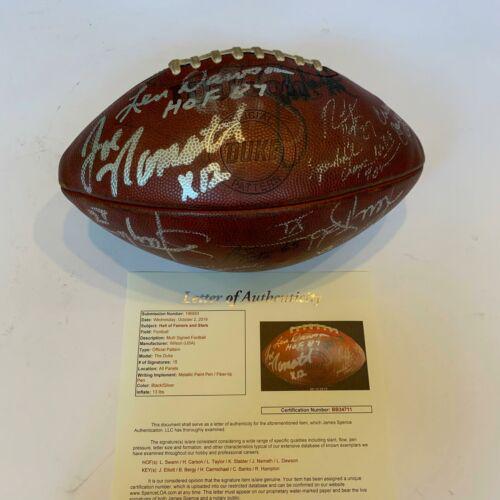 Rare Super Bowl MVP's Signed Wilson NFL Football 15: Rare Super Bowl MVP's Signed Wilson NFL Football 15 Sigs Joe Namath With JSA Sport: Football-NFL Product: Ball Original/Reprint: Original Autograph Authentication: James Spence (JSA) PLEASE NOTE: Fram