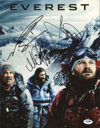 Everest (Josh Brolin Jason Clarke Michael Kelly): Everest (Josh Brolin Jason Clarke Michael Kelly) Signed 11X14 Photo PSA Autograph Authentication: PSA/DNA PRODUCT_COA: PSA/DNA PRODUCT_SIGNED_BY_NAME: Josh Brolin Jason Clarke & Michael Kelly PRODUCT_