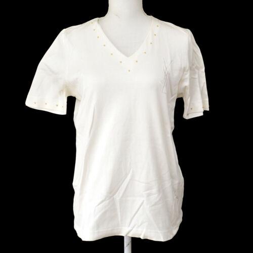 Yves Saint Laurent Vintage Short Sleeve Tops White #M: Yves Saint Laurent Vintage Short Sleeve Tops White #M Cotton Size: #M Department: Women Style: Tops Outer Shell Material: 100% Cotton Type: Tops Color: White Brand: Yves Saint Laurent Size Type: Regul