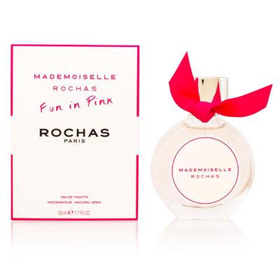 MADEMOISELLE ROCHAS FUN IN PINK/ROCHAS EDT SPRAY 1.7 OZ: MADEMOISELLE ROCHAS FUN IN PINK/ROCHAS EDT SPRAY 1.7 OZ (50 ML) (W) MADEMOISELLE FUN IN PINK EDT SPRAY 1.7 OZ ROCHAS The Mynt Guarantee: All items in this auction are guaranteed authentic and come wit