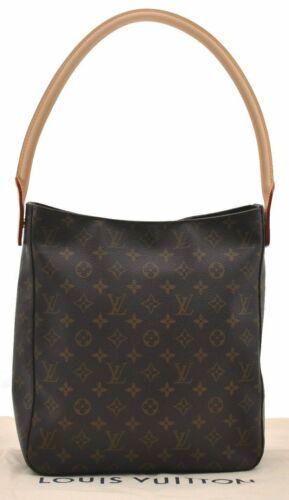 Louis Vuitton Monogram Looping GM Shoulder Bag M51145: Louis Vuitton Monogram Looping GM Shoulder Bag M51145 LV Brand: Louis Vuitton Exterior Material: Monogram Canvas Style: Shoulder Bag Department: Women Exterior Color: Brown Bag Height: 12.6inches(32cm