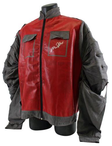 Michael J. Fox Back To The Future Part 2 Signed Costume: Michael J. Fox Back To The Future Part 2 Signed Costume Jacket BAS Wit Industry: Movies Original/Reproduction: Original Autograph Authentication: Beckett PRODUCT_COA: Beckett PRODUCT_SIGNED_BY_NAME: M
