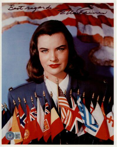 Ella Raines Signed Autographed 8X10 Photo TV Movie: Ella Raines Signed Autographed 8X10 Photo TV Movie Actress BAS Industry: Movies Object Type: Photograph Original/Reproduction: Original Autograph Authentication: Beckett Authentication Player: Ella Ra