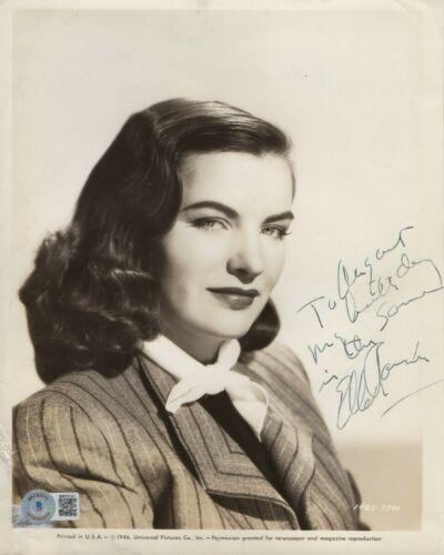 Ella Raines Signed Autographed 8X10 Photo Legendary: Ella Raines Signed Autographed 8X10 Photo Legendary Actress BAS Industry: Movies Object Type: Photograph Original/Reproduction: Original Signed by: Ella Raines Autograph Authentication: Beckett Authen