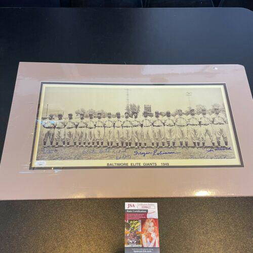 1949 Baltimore Elite Giants Negro League Team Signed Feb 24, 2022