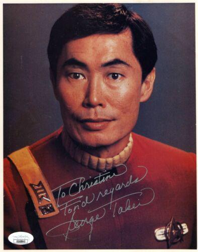 George Takei Signed Autographed 8X10 Photo Star Trek: George Takei Signed Autographed 8X10 Photo Star Trek Hikaru Sulu JSA Object Type: Photograph Industry: Television Original/Reproduction: Original Signed by: George Takei Autograph Authentication: Jame