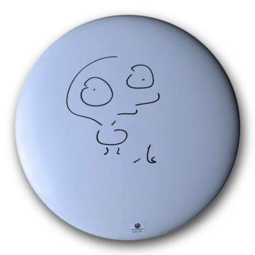 Moby Signed Autographed 10" Drumhead Sketch Singer: Moby Signed Autographed 10" Drumhead Sketch Singer Songwriter Industry: Music Object Type: Drumhead Original/Reproduction: Original Autograph Authentication: Global Authentics Player: Moby PLEASE NOTE