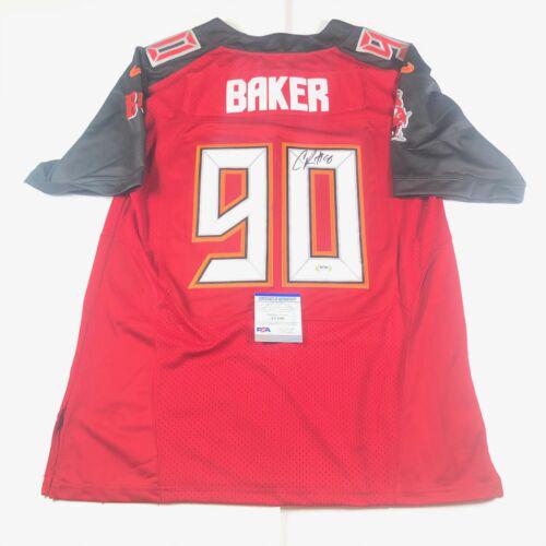 Chris Baker Signed Jersey Psa dna Tampa Bay Buccaneers