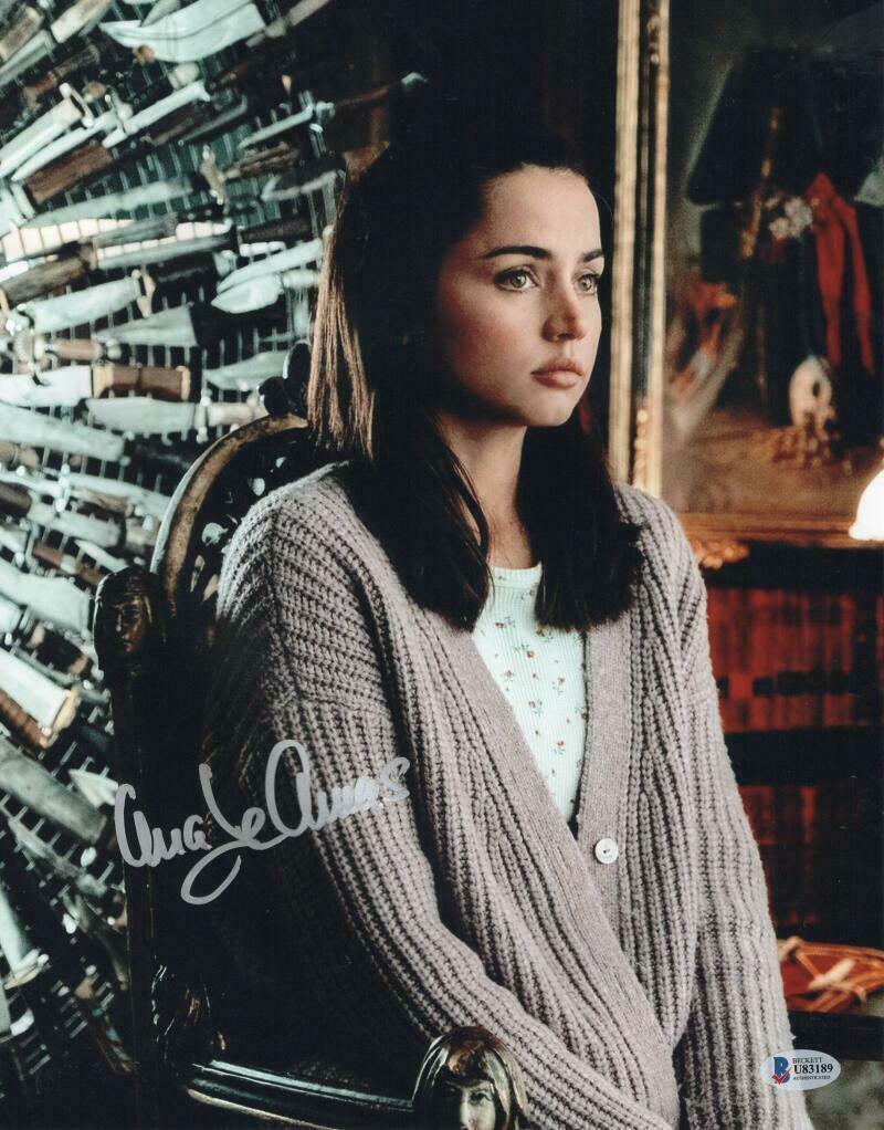 Ana de Armas Authentic Autographed 11x14 Photo: Ana de Armas Authentic Autographed 11x14 Photo Signature: Ana de Armas Product: Autographed 11x14 Photo Featured Movie: Knives Out Certificate of Authenticity: Beckett Hologram & Card The myntauctions