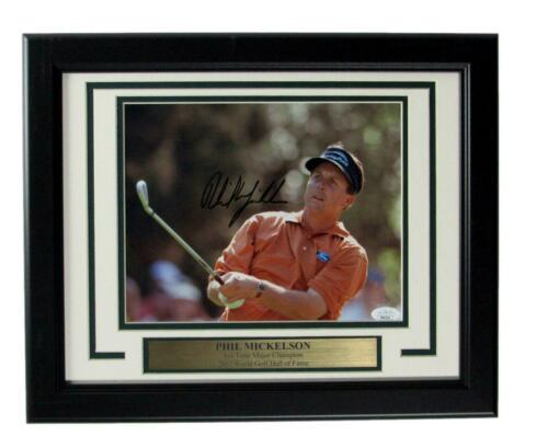 Phil Mickelson HOF Golf Champ Signed/Autographed 8x10: Phil Mickelson HOF Golf Champ Signed/Autographed 8x10 Photo Framed JSA Sport: Golf-PGA Product: Photo Original/Reprint: Original Autograph Authentication: JSA League: PGA The myntauctions.com Guarante