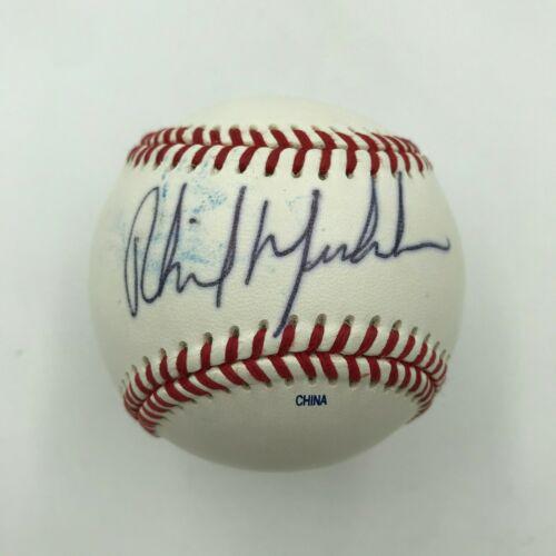 Phil Mickelson Single Signed Rawlings Baseball With JSA: Phil Mickelson Single Signed Rawlings Baseball With JSA COA PGA Golf Product: Ball Sport: Golf-PGA Autograph Authentication: James Spence (JSA) Player: Phil Mickelson Original/Reprint: Original PLEASE