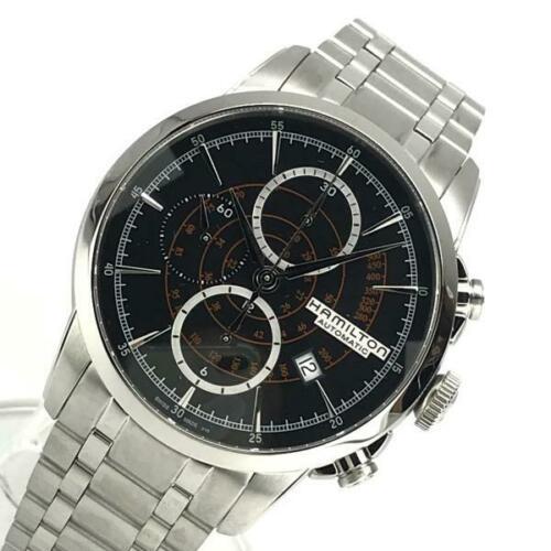 HAMILTON H406560 Railroad Men's Watch Automatic Black: HAMILTON H406560 Railroad Men's Watch Automatic Black Dial Brand: HAMILTON Department: mens Type: Watch The Mynt Guarantee: All items in this auction are guaranteed authentic and come with a 100% mone
