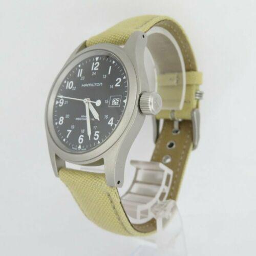 HAMILTON Khaki Field Mechanical / H694190 Mens Watch: HAMILTON Khaki Field Mechanical / H694190 Mens Watch Brand: HAMILTON Department: mens Type: Watch The Mynt Guarantee: All items in this auction are guaranteed authentic and come with a 100% money-back