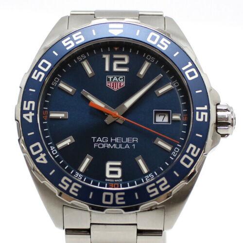 TAG Heuer Mens Watch Formula 1 Quartz SS Blue Dial: TAG Heuer Mens Watch Formula 1 Quartz SS Blue Dial WAZ1010 Brand: TAG HEUER Department: mens Type: Watch The Mynt Guarantee: All items in this auction are guaranteed authentic and come with a 100% mon