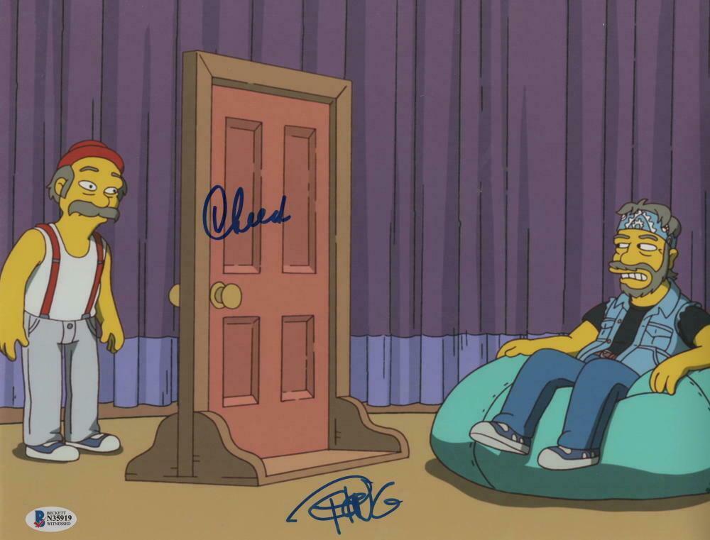 Cheech Marin & Tommy Chong Authentic Autographed 11x14 Photo: Cheech Marin & Tommy Chong Authentic Autographed 11x14 Photo Signature: Cheech Marin & Tommy Chong Product: Autographed 11x14 Photo Featured TV Show: The Simpsons Certificate of Authenticity: Beckett 