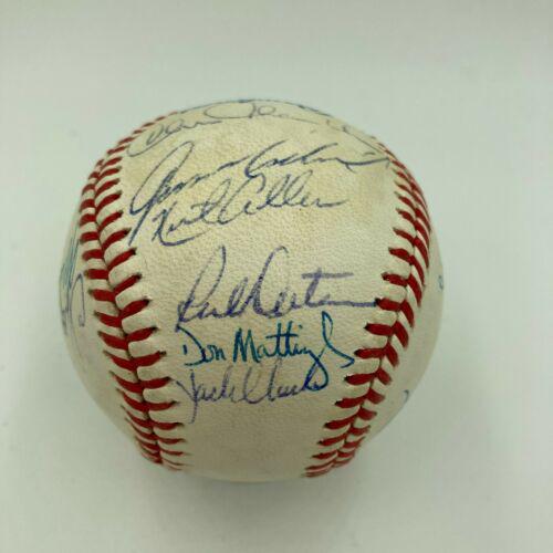 1988 New York Yankees Team Signed AMerican League Baseball Don: 1988 New York Yankees Team Signed AMerican League Baseball Don Product: Ball Sport: Baseball-MLB Original/Reprint: Original Player: Don Mattingly Featured Refinements: Team Signed Baseball PLEASE NOTE