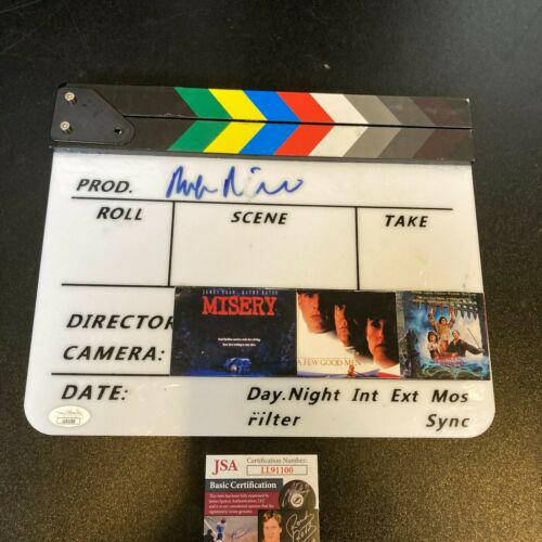 Rob Reiner Signed Autographed Hollywood Movie Clapboard With JSA: Rob Reiner Signed Autographed Hollywood Movie Clapboard With JSA Autograph Authentication: James Spence (JSA) Signed: Yes Industry: Movies Original/Reproduction: Original PLEASE NOTE: Framed Large or 