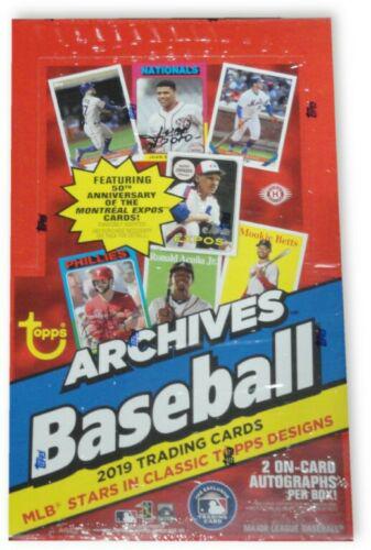 ONE 2019 Topps Archives Factory Sealed Hobby Box New 2 Auto Vladimir Guerrero: ONE 2019 Topps Archives Factory Sealed Hobby Box New 2 Auto Vladimir Guerrero Manufacturer: Topps Set: 2019 Topps Archives Sport: Baseball League: MLB Team: Toronto Blue Jays PLEASE NOTE: Framed Large