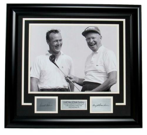 Arnold Palmer/ Dwight Eisenhower at Gettysburg Country Club 11x14 Photo: Arnold Palmer/ Dwight Eisenhower at Gettysburg Country Club 11x14 Photo Sport: Golf-PGA Original/Reproduction: Original PLEASE NOTE: Framed Large or heavy Items do not have shipping costs included. Th