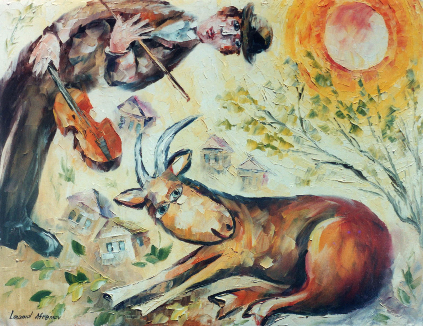 Brightness Of Music - Limited Edition 1/25 by Leonid Afremov: Brightness Of Music - Limited Edition 1/25 by Leonid Afremov Available EXCLUSIVELY through Mynt Auctions, this is a limited edition giclee hand-painted by Leonid Afremov, who sadly passed away in 2019