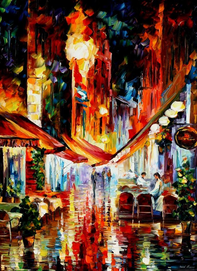 Brussels - Before The Night Starts - Limited Edition 1/25 by Leonid Afremov: Brussels - Before The Night Starts - Limited Edition 1/25 by Leonid Afremov Available EXCLUSIVELY through Mynt Auctions, this is a limited edition giclee hand-painted by Leonid Afremov, who sadly pass