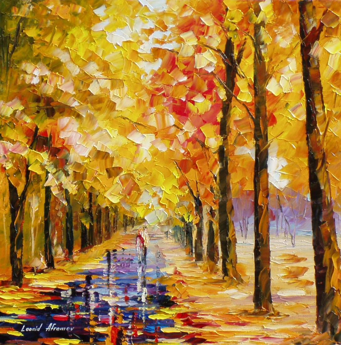 Yellow In Love - Limited Edition 1/25 by Leonid Afremov: Yellow In Love - Limited Edition 1/25 by Leonid Afremov Available EXCLUSIVELY through Mynt Auctions, this is a limited edition giclee hand-painted by Leonid Afremov, who sadly passed away in 2019. Thi