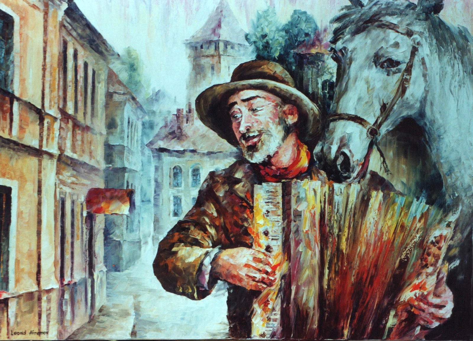 The Look Of Music - Limited Edition 1/25 by Leonid Afremov: The Look Of Music - Limited Edition 1/25 by Leonid Afremov Available EXCLUSIVELY through Mynt Auctions, this is a limited edition giclee hand-painted by Leonid Afremov, who sadly passed away in 2019.