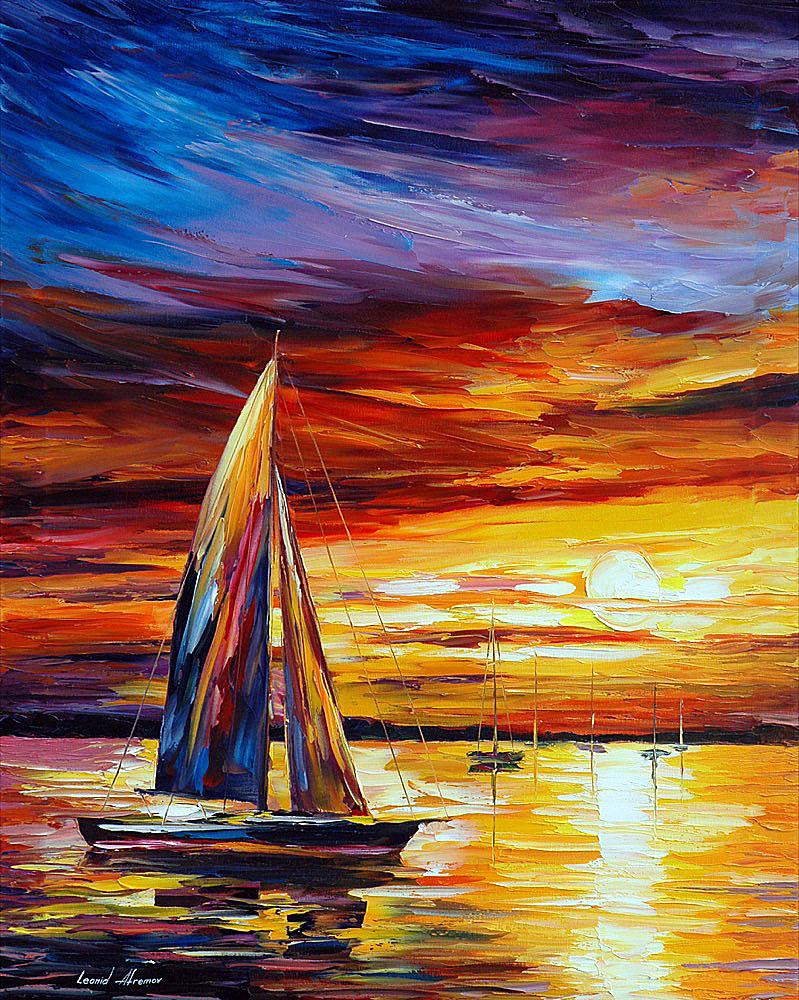 Soft Breeze - Limited Edition 1/25 by Leonid Afremov: Soft Breeze - Limited Edition 1/25 by Leonid Afremov Available EXCLUSIVELY through Mynt Auctions, this is a limited edition giclee hand-painted by Leonid Afremov, who sadly passed away in 2019. This i