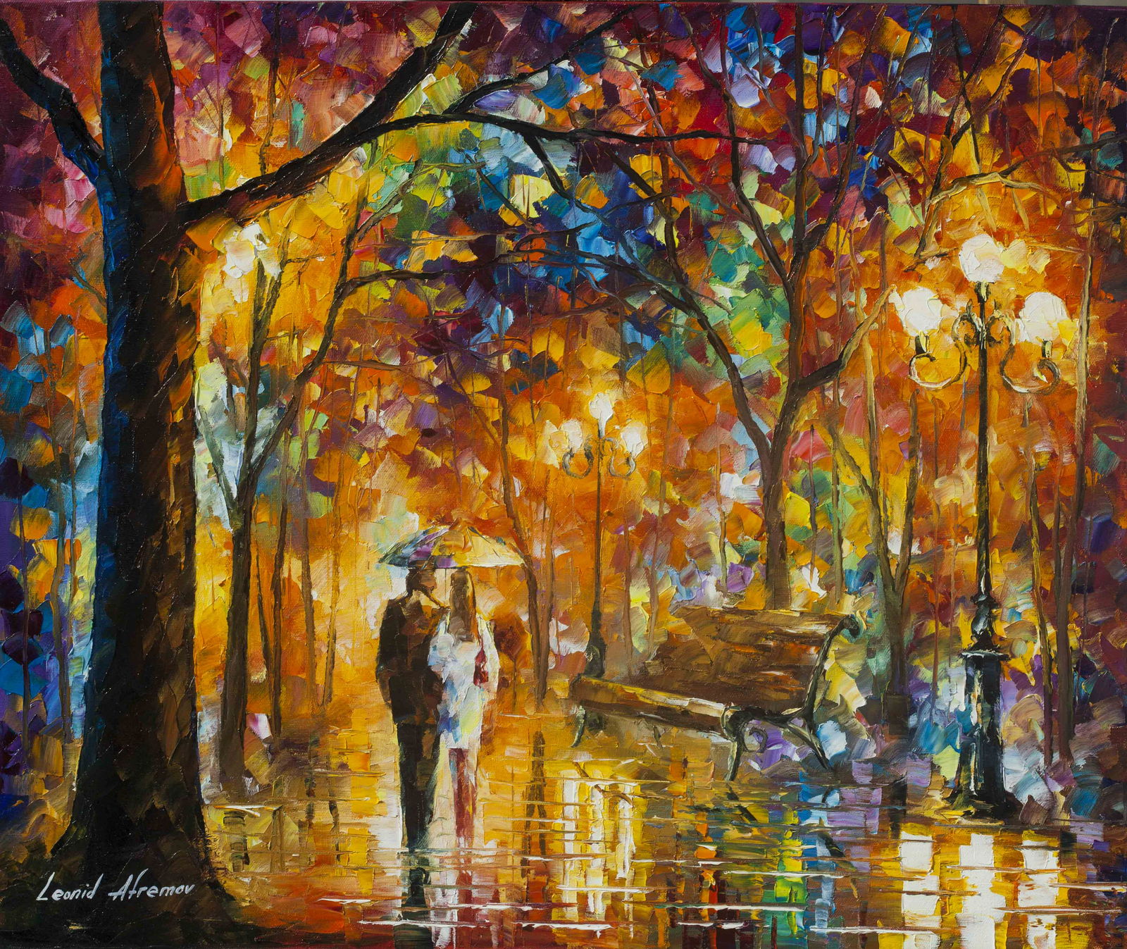 Flying Away - Limited Edition 1/25 by Leonid Afremov: Flying Away - Limited Edition 1/25 by Leonid Afremov Available EXCLUSIVELY through Mynt Auctions, this is a limited edition giclee hand-painted by Leonid Afremov, who sadly passed away in 2019. This i